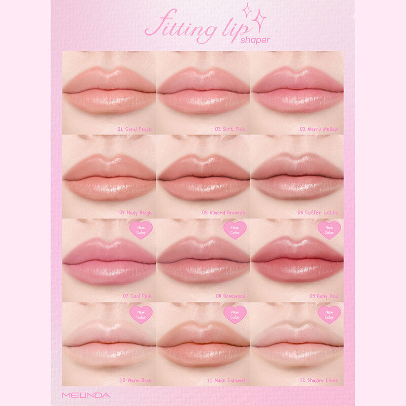 Mei Linda Fitting Lip Shaper 0.28g #11 Nude Caramel
