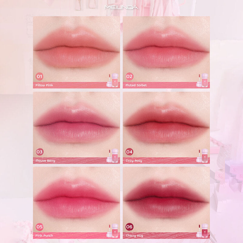 Mei Linda Dreamy Blurry Tint Lipstick 3.8g #03 Mauve Berry