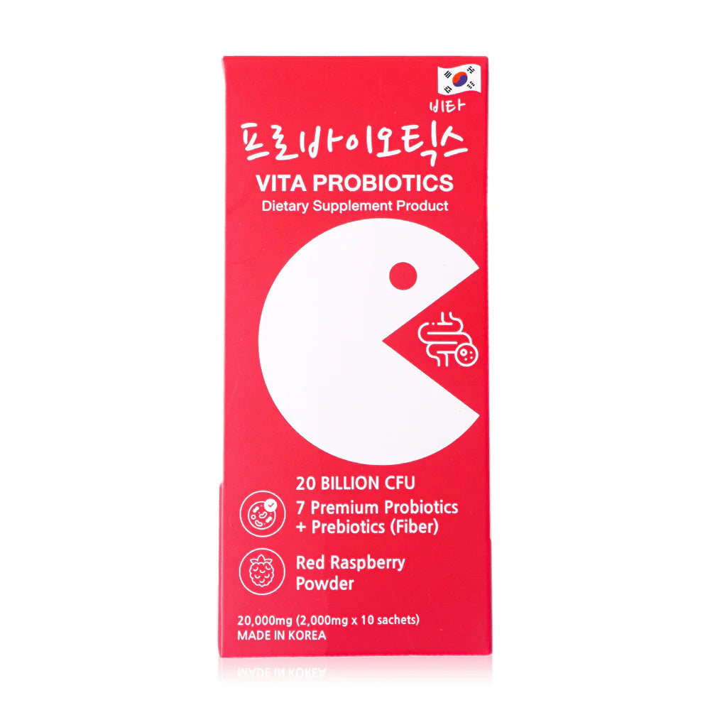MEMBERK Vita Probiotics 10 Sachets Raspberry Flavor
