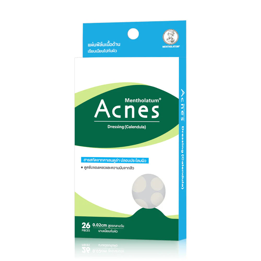 Mentholatum Acnes Dressing Calendula 26pcs Acne Patch