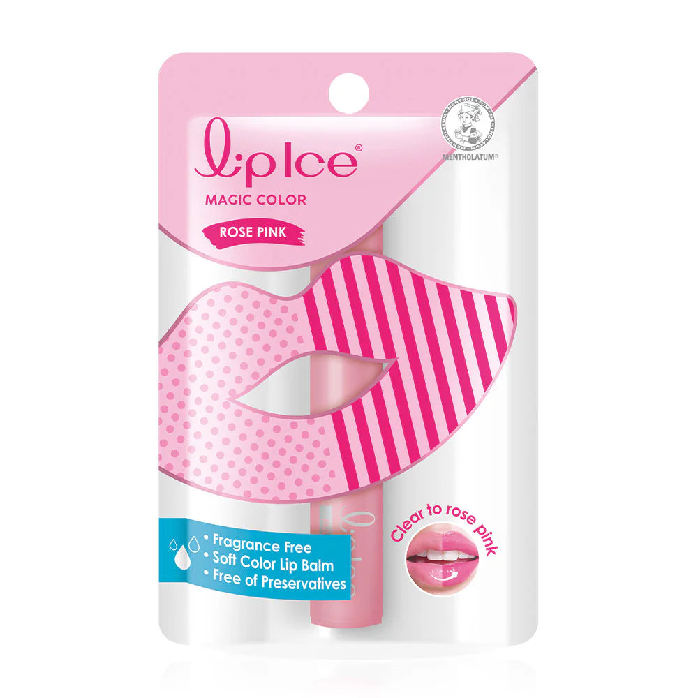 Mentholatum Lipice Magic Color 2g #Rose Pink