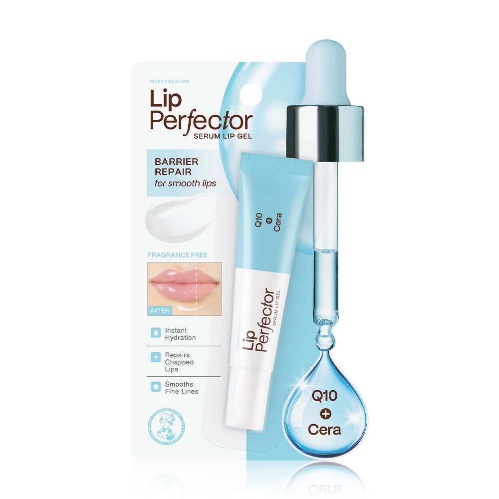 Mentholatum Lip Perfector Serum Lip Gel Q10 Cera 8g