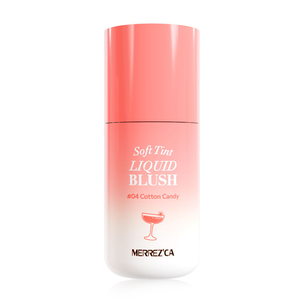 Merrezca Soft Tint Liquid Blush 4g #04 Cotton Candy