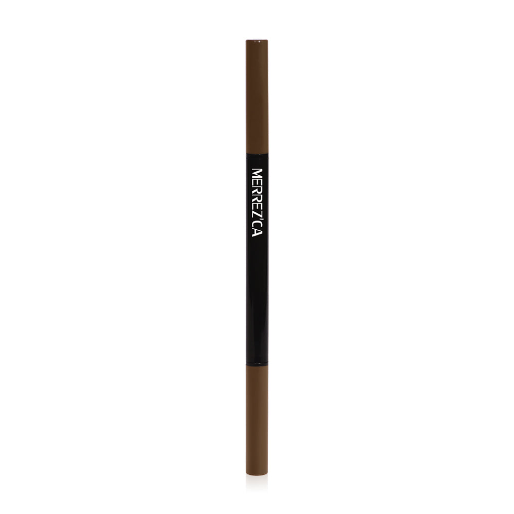Merrezca Eyebrow Pencil - Slim Line #02 Brown - Beauty Buddy