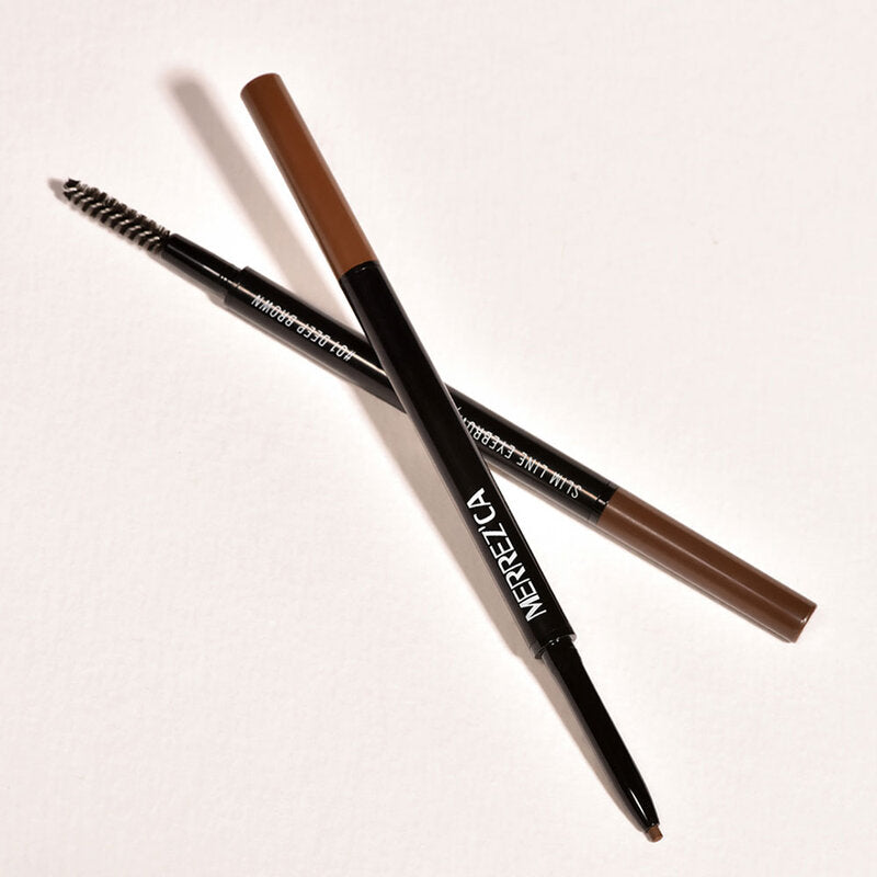 Merrezca Eyebrow Pencil - Slim Line #02 Brown - Beauty Buddy