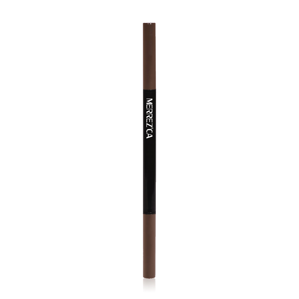 Merrezca Eyebrow Pencil - Slim Line Deep Brown 0.05g - Beauty Buddy
