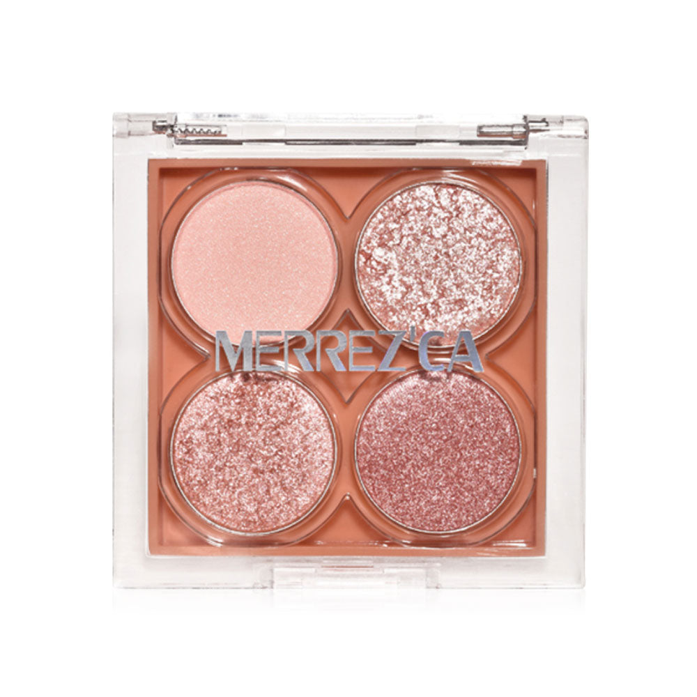 Merrezca Eyeshadow Palette - 4 Shades in Peace of Mind - Beauty Buddy