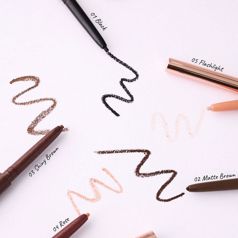 Merrezca Be Your Eyeliner Pencil 0.13g #1 Black Pearl