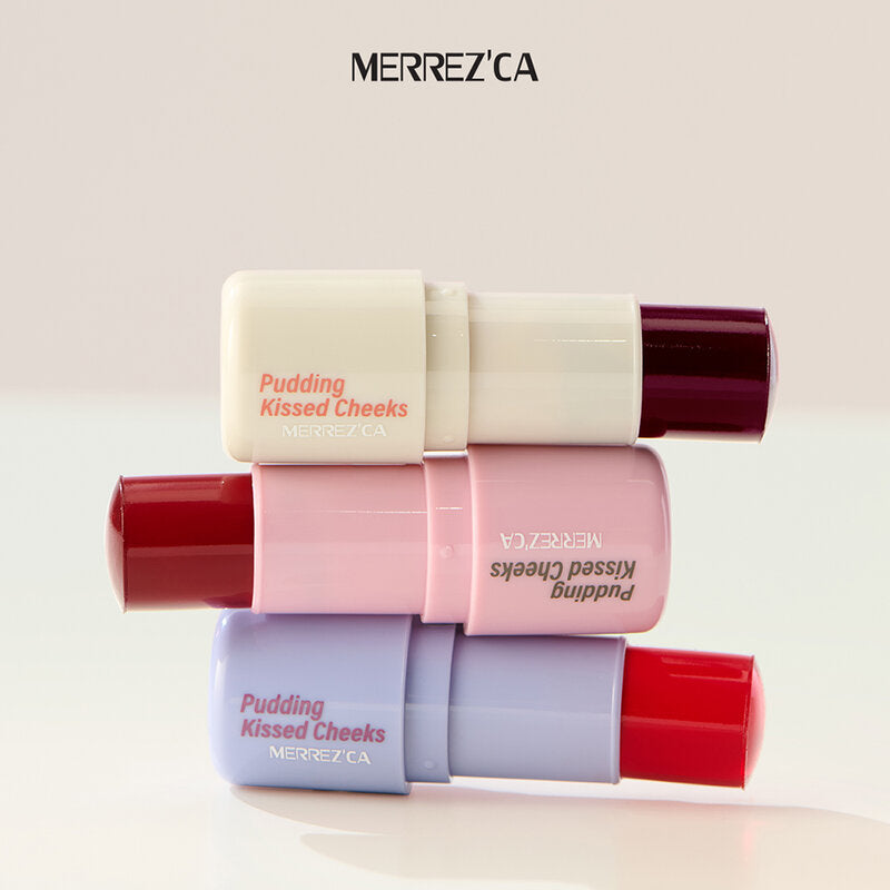 Merrezca Blush Stick - Pudding Kissed in Berry Yogurt Jelly - Beauty Buddy