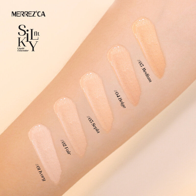Merrezca Liquid Concealer - Extra-Lightweight #02 Fair - Beauty Buddy