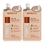 Merrezca Skin Up Liquid Foundation Sachet 5g x 2pcs #02 Light Beige