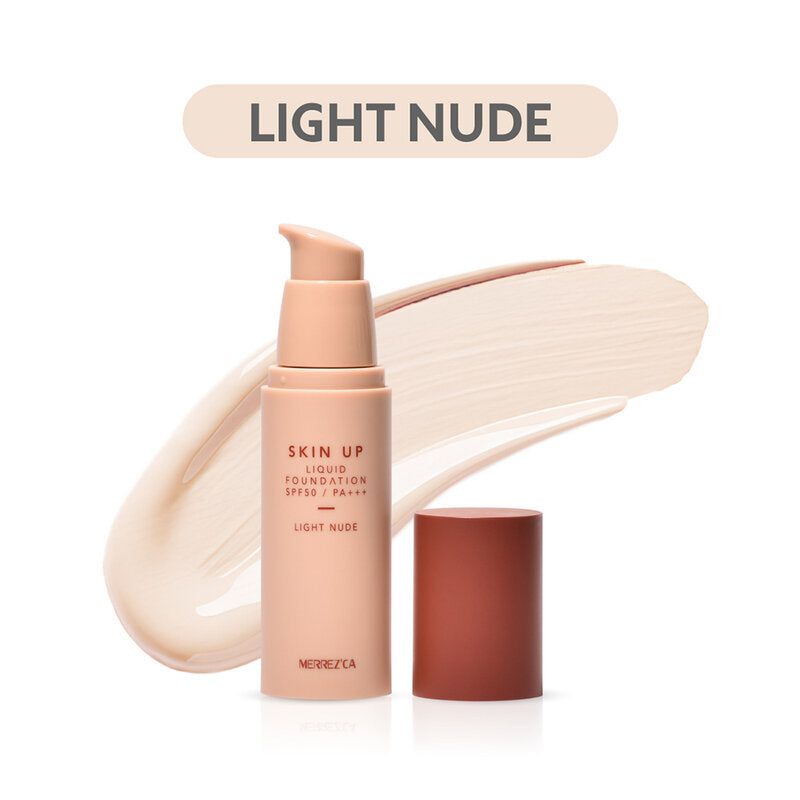 Merrezca Skin Up Liquid Foundation SPF50/PA+++ 30ml #01 Light Nude