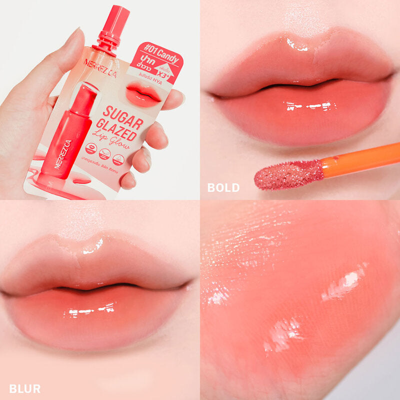 Merrezca Sugar Glazed Lip Glow 2g #01 Candy