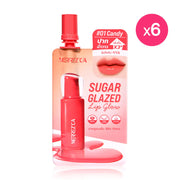 Merrezca Sugar Glazed Lip Glow 2g x 6pcs #01 Candy