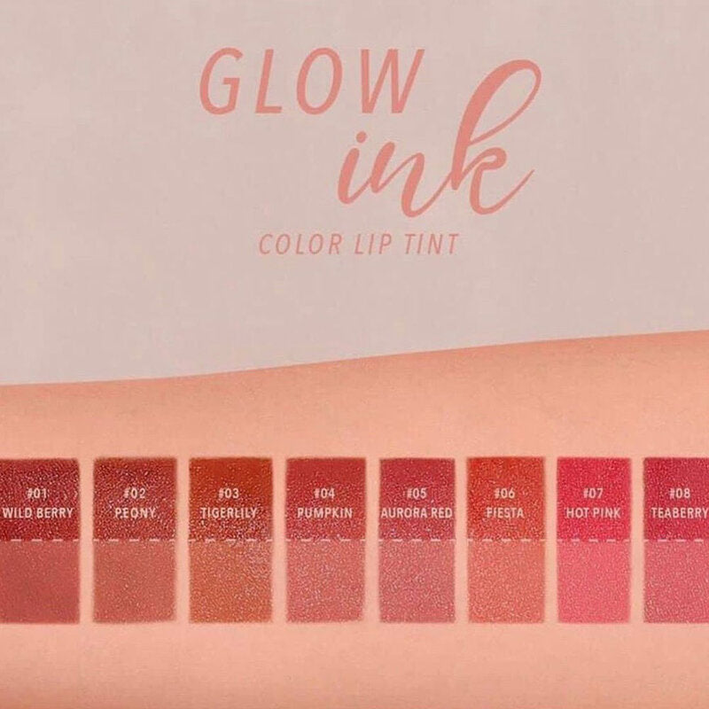 Merrez'ca Lip Tint - Glow Ink #04 Pumpkin, Cheek & Lip Formula - Beauty Buddy