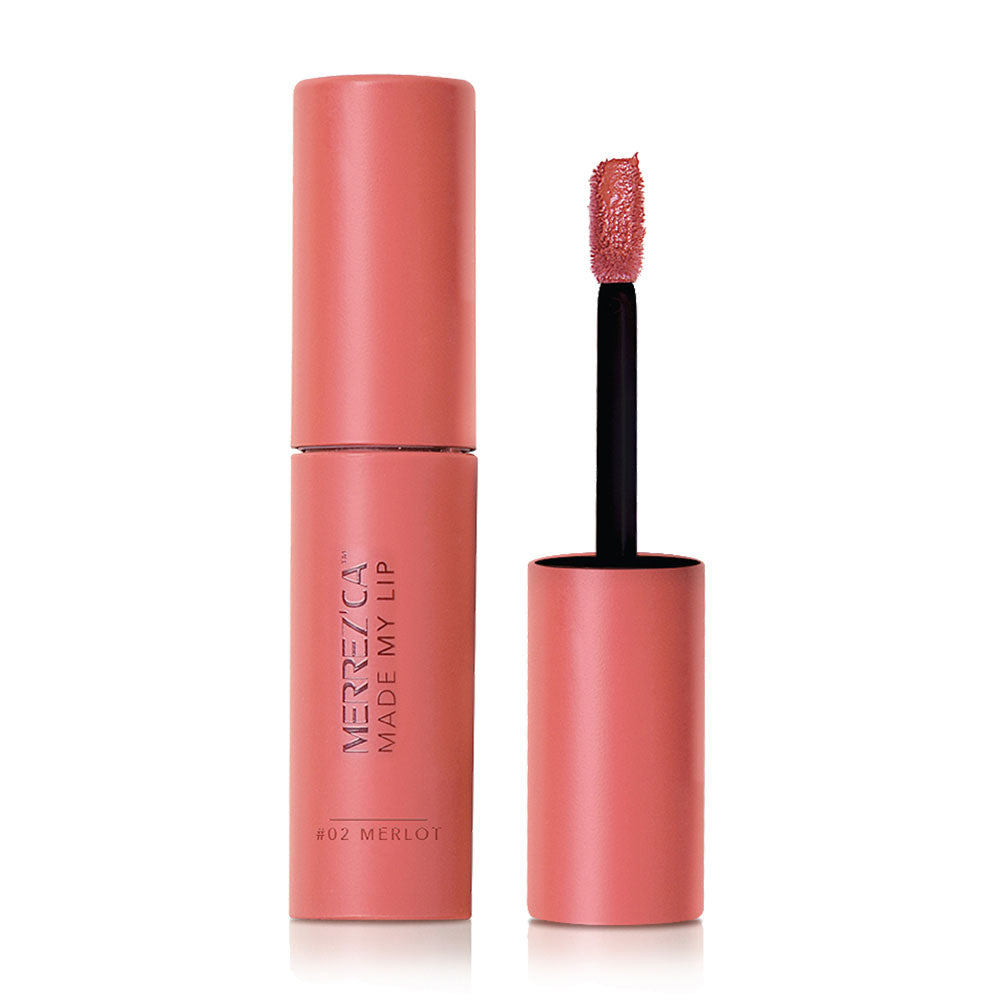 Merrez'ca Lipstick - 4.5g #02 Merlot - Beauty Buddy