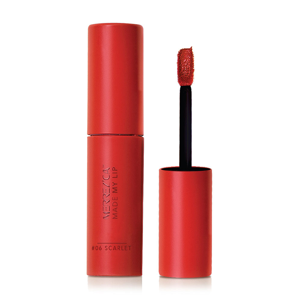 Merrez'ca Lipstick - 4.5g #06 Scarlet Reveal - Beauty Buddy