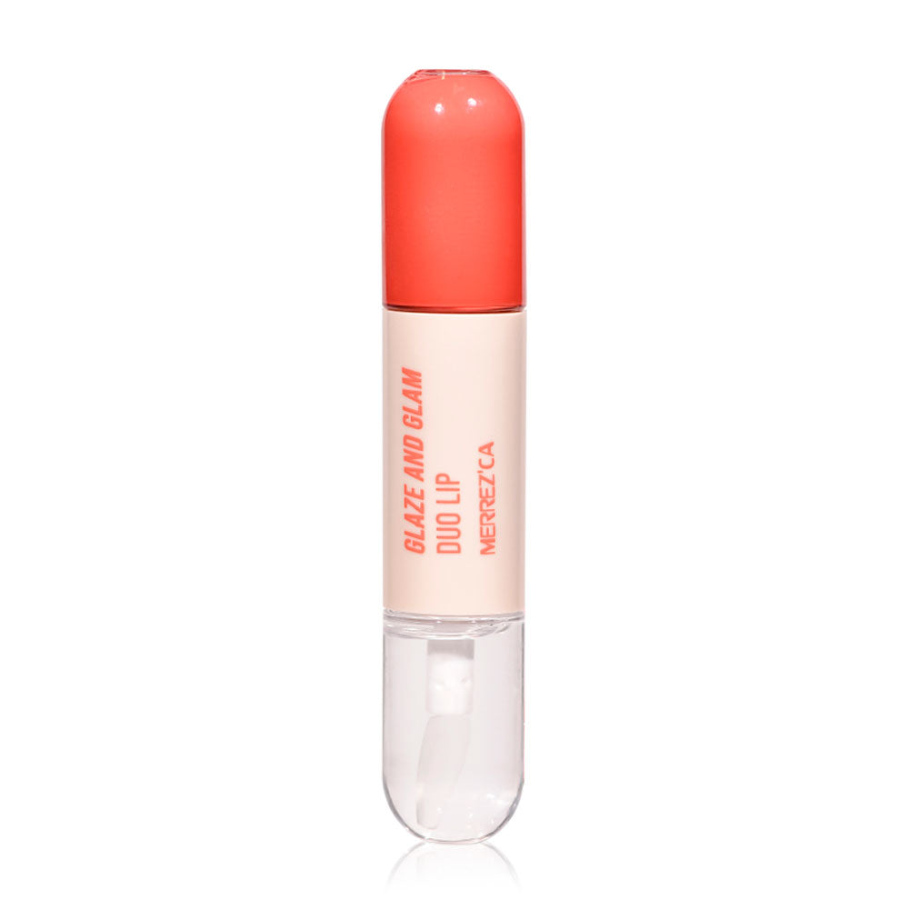 Merrezca Lip Duo - Matte & Oil Textures #01 Baby Rosy - Beauty Buddy