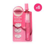 Merrezca Glow Ink Color Lip Tint 2ml x 6pcs #05 Aurora Red