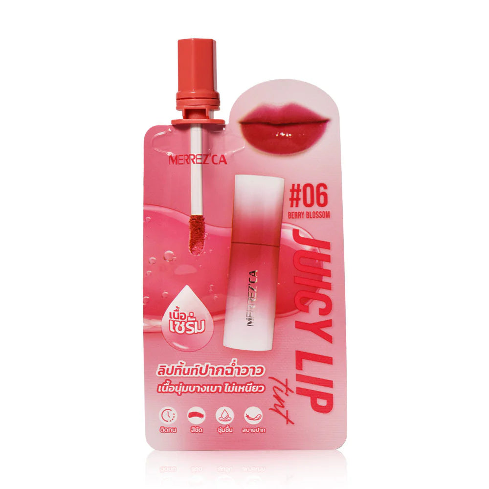 Merrezca Juicy Lip Tint 2ml #06 Berry Blossom