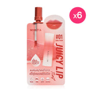 Merrezca Juicy Lip Tint 2ml x 6pcs #01 Coral Peach