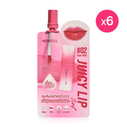 Merrezca Juicy Lip Tint 2ml x 6pcs #02 Baby Rose