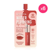 Merrezca Water Blurring Lip Tint 2ml x 6pcs #02 Peach