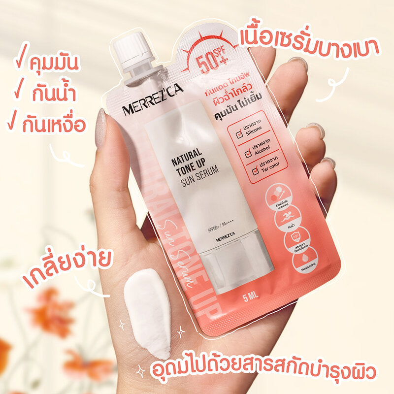 Merrezca Sun Serum - Natural Tone Up SPF50+ - Beauty Buddy