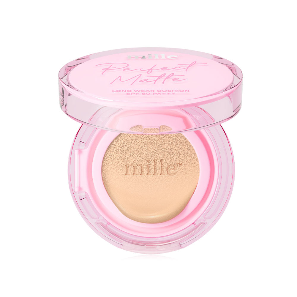 Mille Cushion Foundation - Perfect Matte Longwear SPF50+ PA+++ - Beauty Buddy