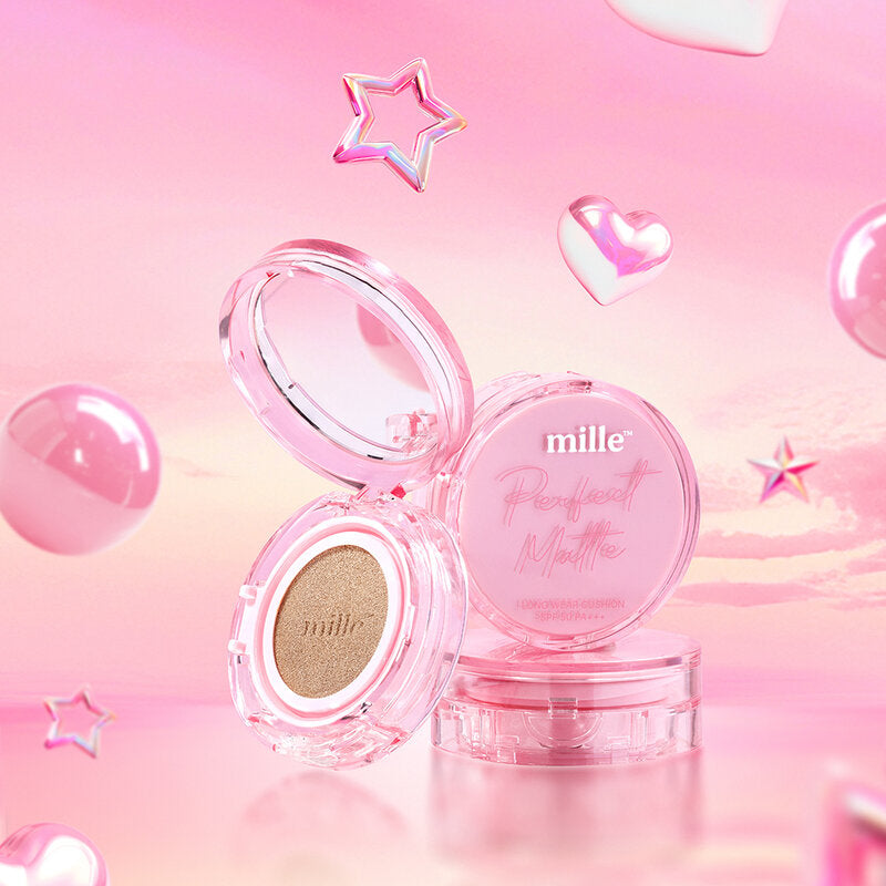 Mille Cushion Foundation - Perfect Matte Longwear SPF50+ PA+++ - Beauty Buddy