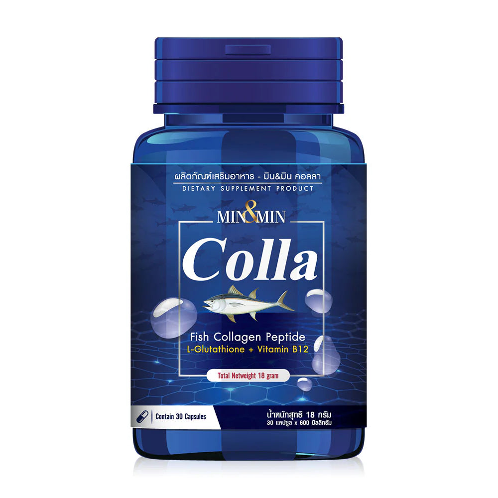 MIN&MIN Colla Vit E Plus 30 Capsules