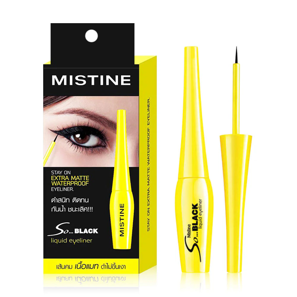 MISTINE So Black Matte Liquid Eyeliner 4.5g