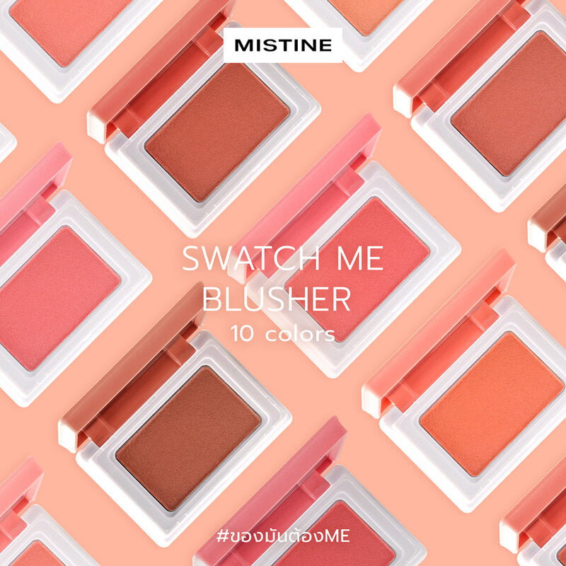 Mistine Blusher - Hot Peach 5.5g - Beauty Buddy