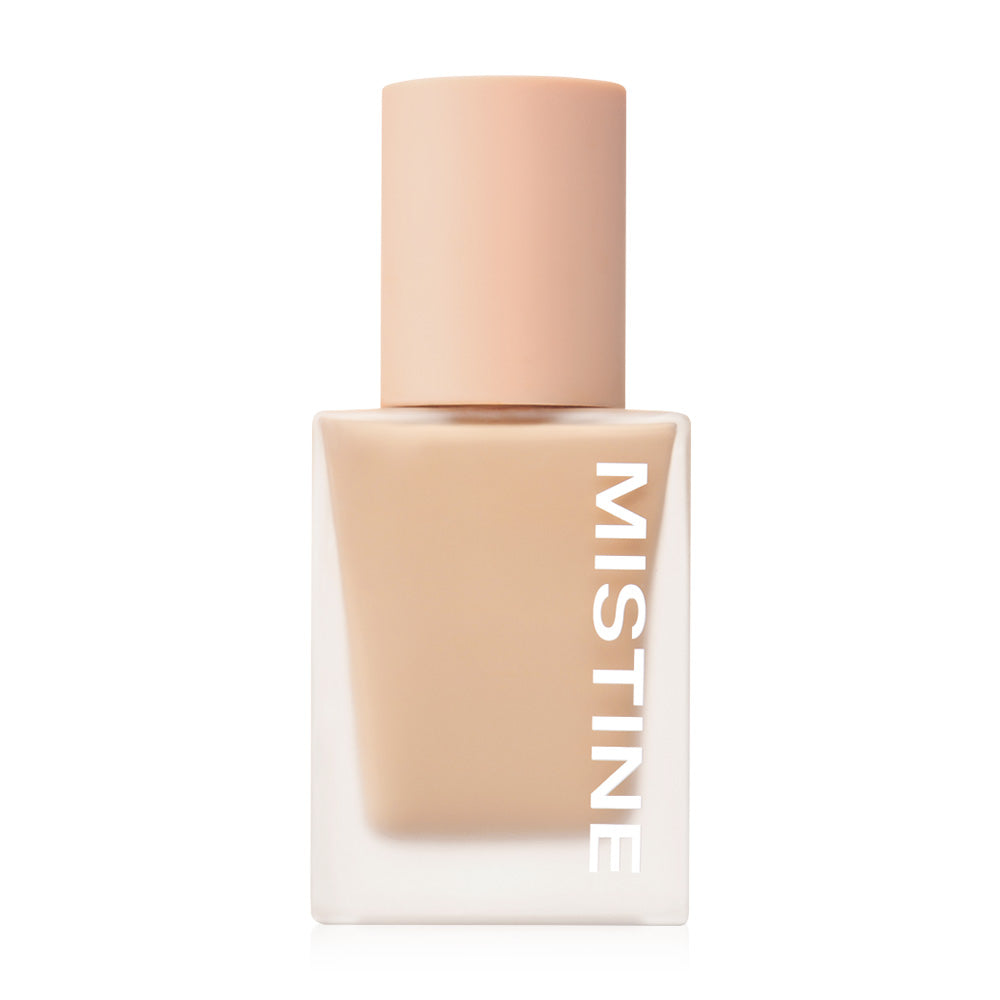 MISTINE Semi Matte Velvet Liquid Foundation SPF50 PA+++ 35g - #Fn2 Nude Beige