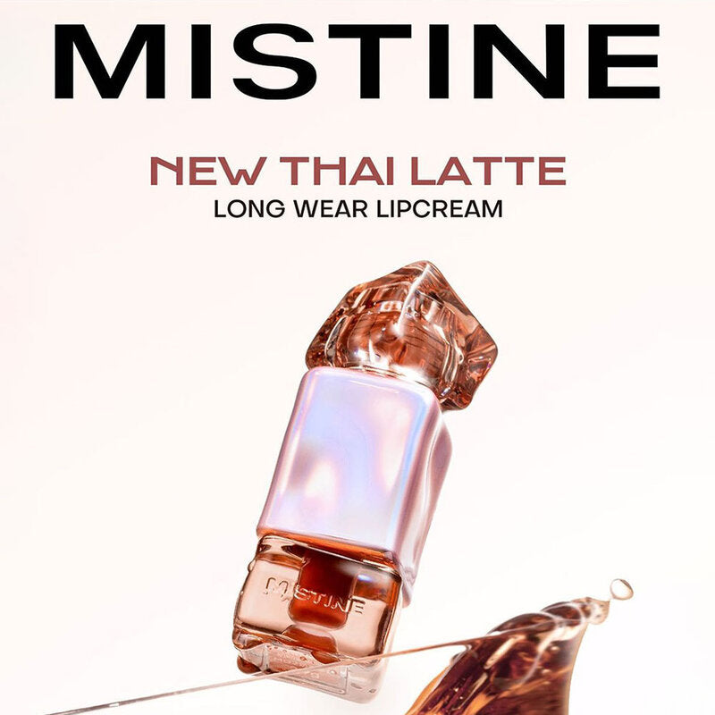 Mistine Lip Cream - Thai Latte #M02 Milk Apricot Velvet Matte - Beauty Buddy