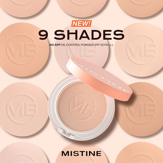 MISTINE No App Oil Control Powder SPF 25 PA+++ 10g #P3