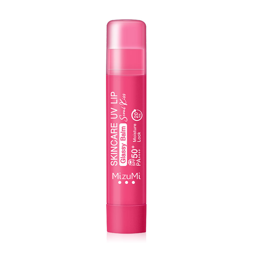 MizuMi Lip Balm - UV Protection SPF50+ #Seoul Kiss Pink - Beauty Buddy
