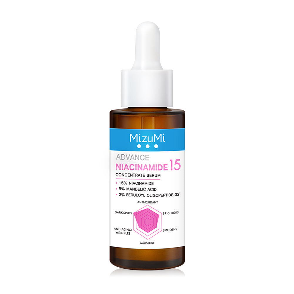 MizuMi Serum - Niacinamide 15% Concentrate for Brightening Skin - Beauty Buddy