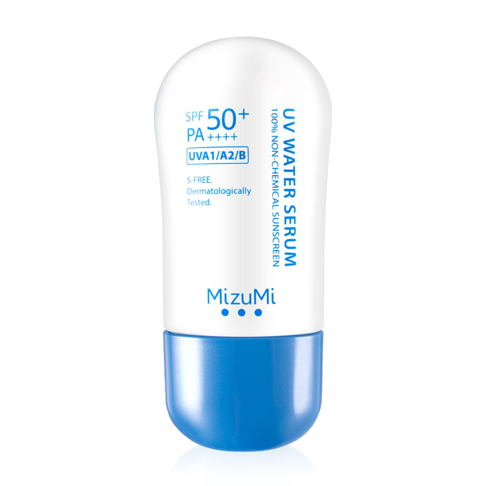 MizuMi UV Water Serum - SPF50+ Water-Based Sunscreen for Sensitive Skin - Beauty Buddy