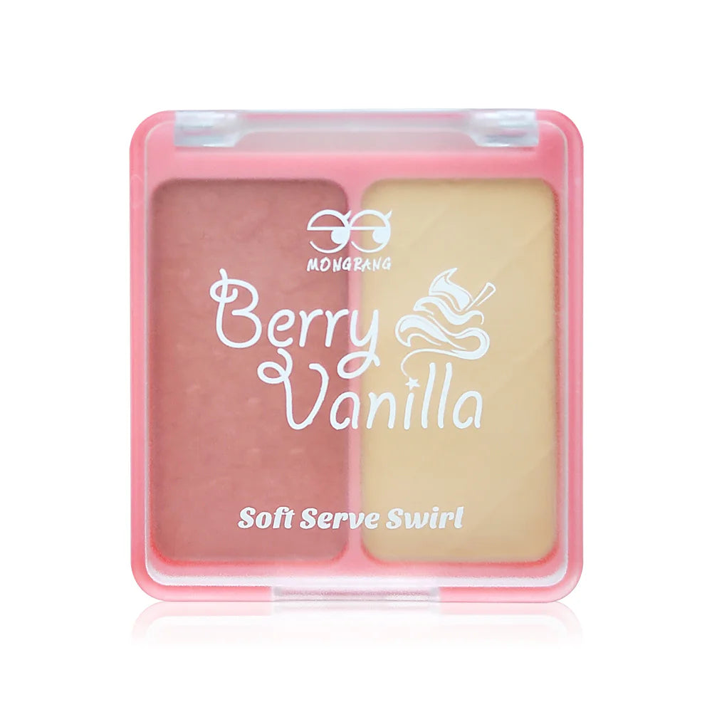 Mongrang Soft Serve Swirl Eyeshadow 6g #Berry Vanilla