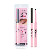 Mongrang 2in1 Velvet Pencil 0.3g #Midnight Black