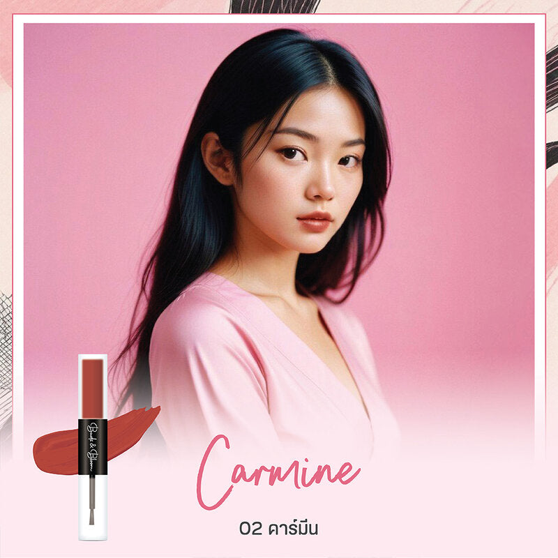 Mongrang Buds And Bloom Lip Color 3g #02 Carmine
