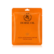 Moods Skin Care Horse Oil Aqua Moisturizing Repair Facial Mask 30ml