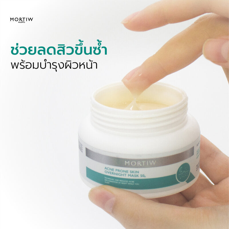 MORTIW Acne-Prone Skin Overnight Mask 50g