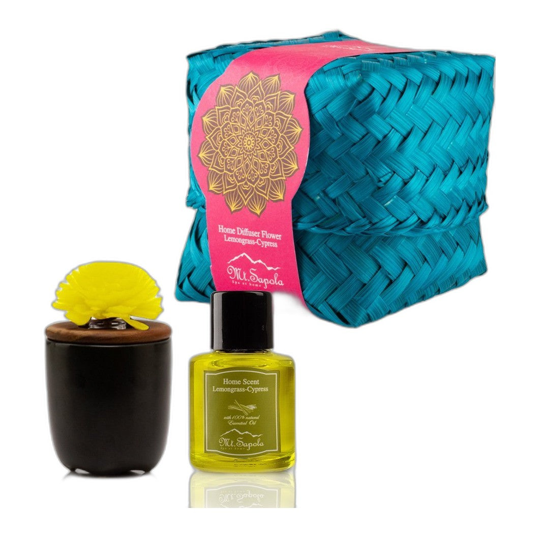 Mt. Sapola Home Diffusing Flower - Lemongrass-Cypress 30 ml.