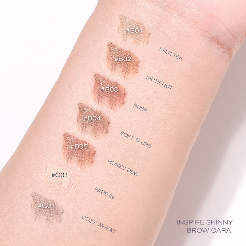 mude Inspire Skinny Browcara 3.2g #G01 Cozy Wheat
