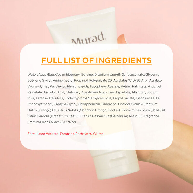 Murad Essential-C Cleanser Gel Cleanser 60ml