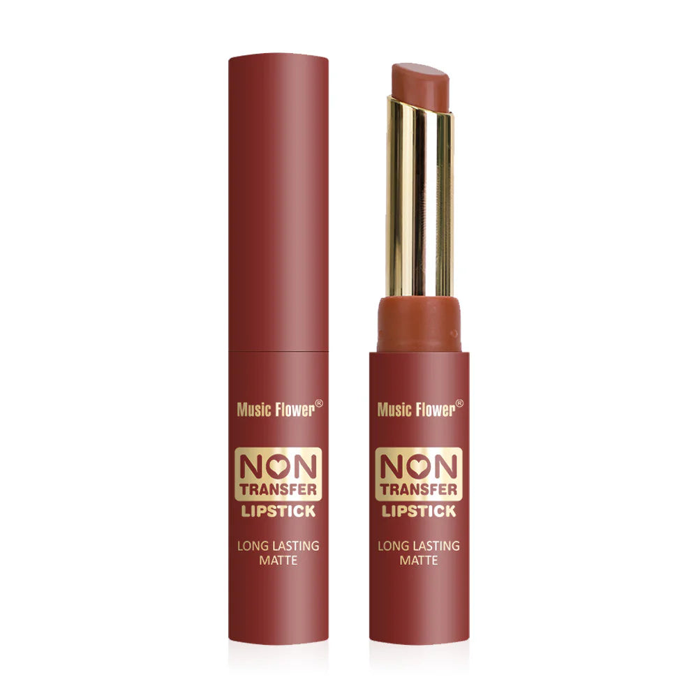 Music Flower Non Transfer Lipstick 2.4g - #105 Vitality Jujube Paste