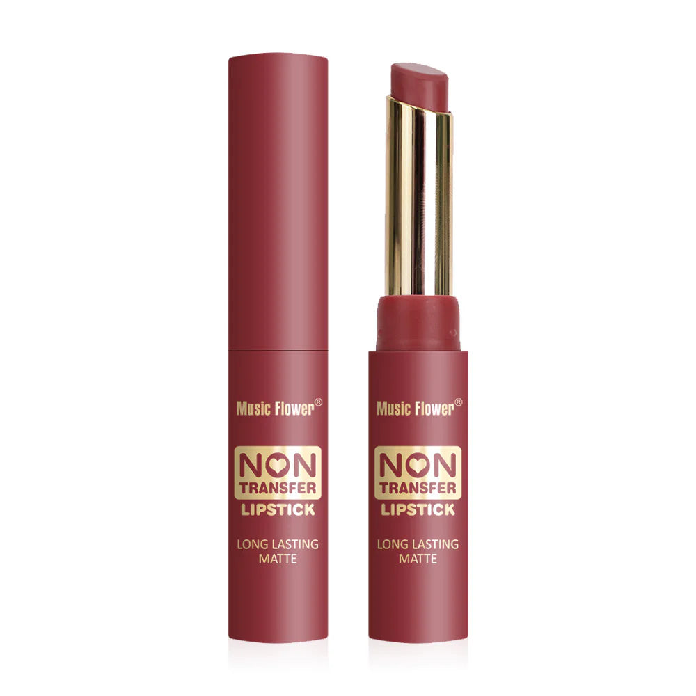 Music Flower Non Transfer Lipstick 2.4g - #106 Morning Dew Rose