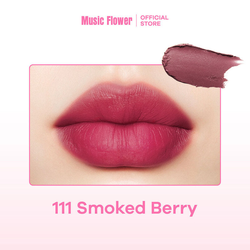 Music Flower Non-Transfer Matte Lip Gloss 3.3g #111 Smoked Berry